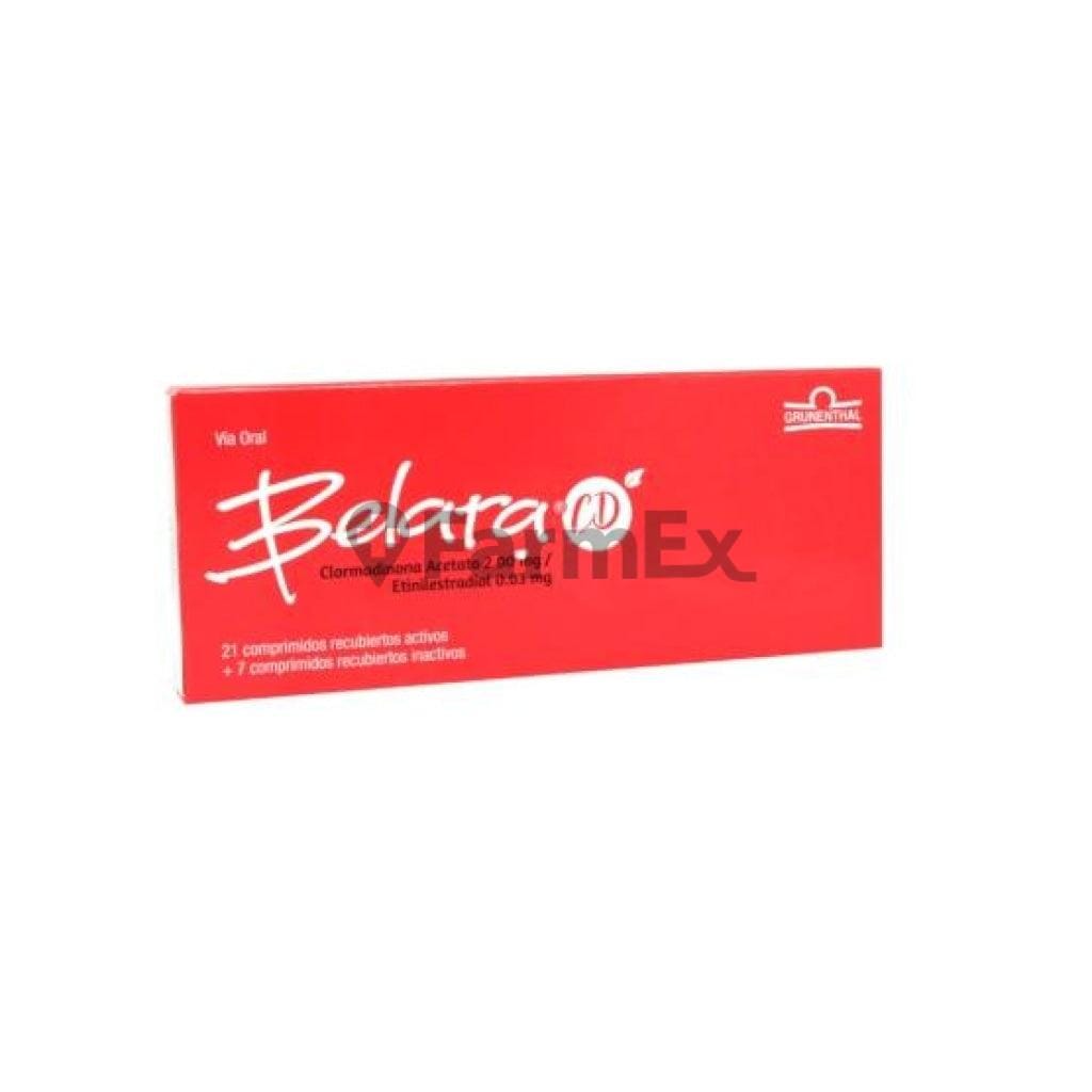 Belara CD x 28 comprimidos susc-1 de 2 meses Farmex-Suscripciones-Persistente
